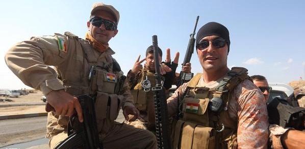  Kurdish Peshmerga forces free village, residential block in southwest of Kirkuk