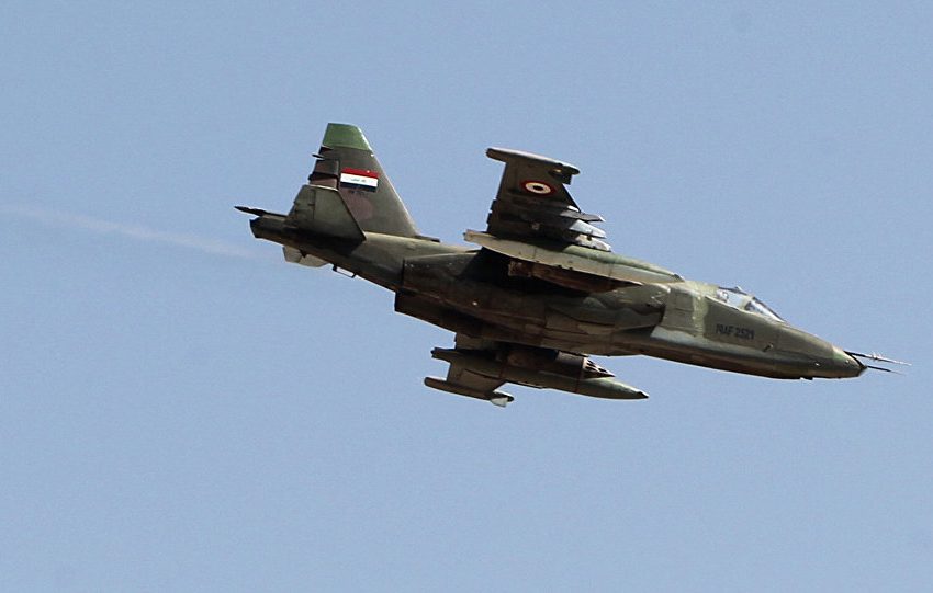  Iraqi jets kill 5 ISIS fighters west of Anbar