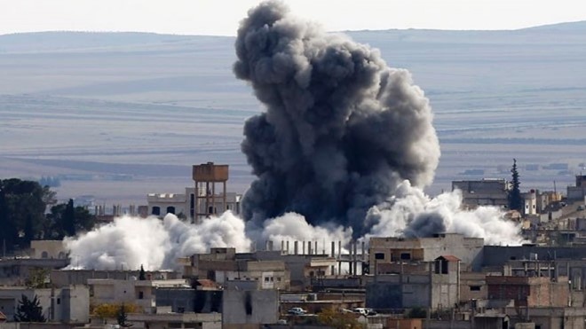  Iraqi airstrikes target IS militants in Syria to foil attacks against holy shrines