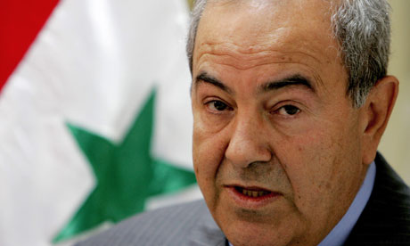  Allawi warns against moving American embassy to Jerusalem