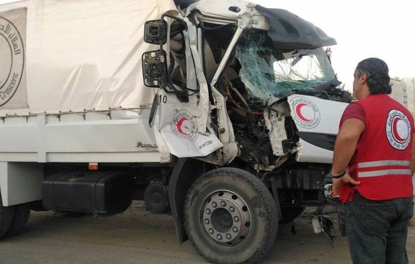  Red Crescent worker wounded in Damascus attack on aid convoy – ICRC