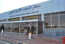 1st plane coming from Sweden lands in Najaf airport