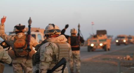  Security forces secure al-Khalediyah area in east of Ramadi