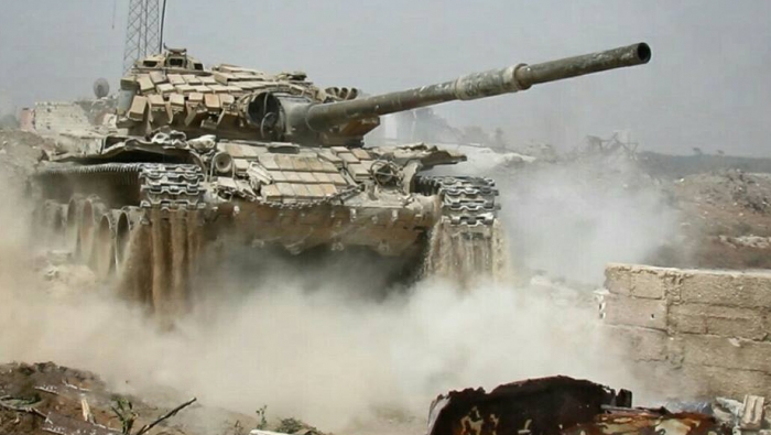  Syrian army attacks Ayn Tarma in Rif Dimashq