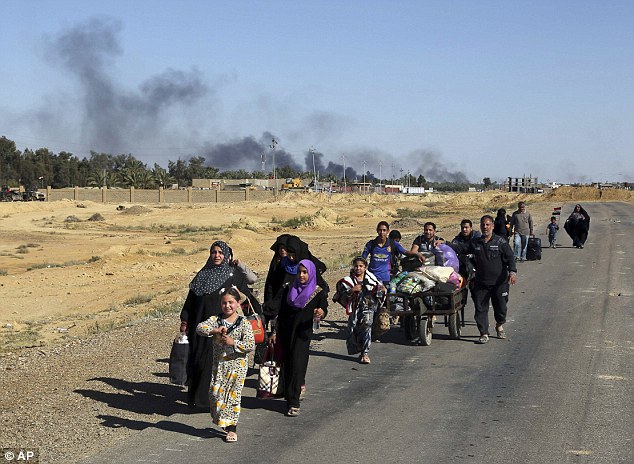  Updated: sources: 5 civilians, including child, sniped by IS while fleeing Mosul enclave