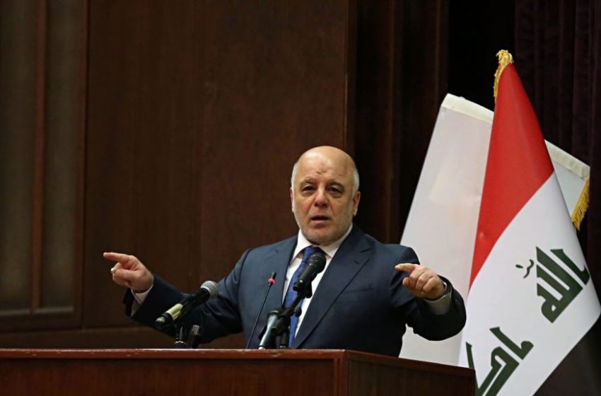  Iraqi premier Abadi arrives in Kurdistan’s Erbil