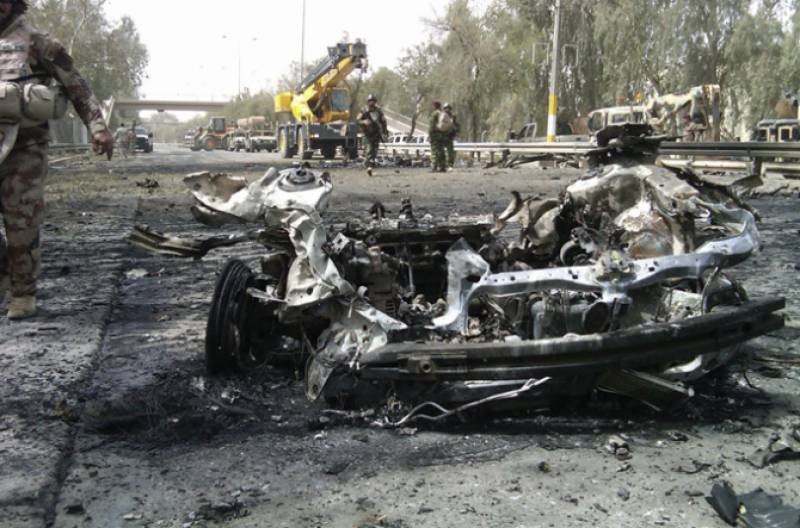  Bomb blast near Baghdad, ten casualties