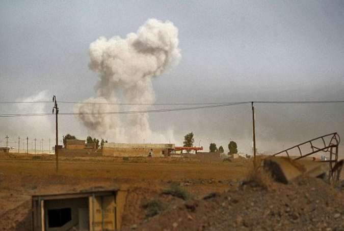  Blasts heard at Islamic State headquarters in Kirkuk