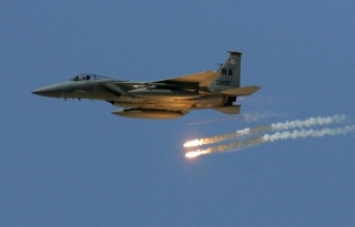  Coalition warplanes kill 9 ISIS elements west of Ramadi