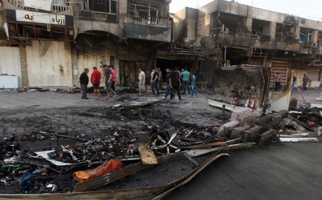  9 people killed, wounded in bomb blast in Taji District in northern Baghdad