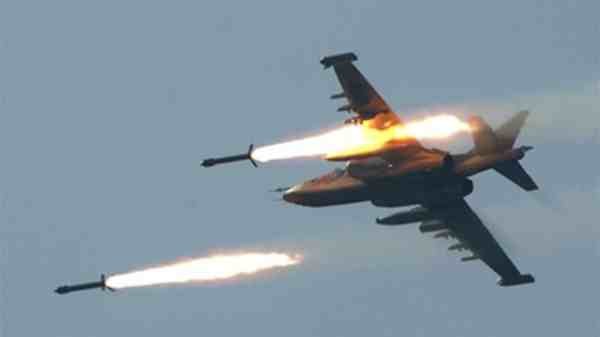  Coalition warplanes destroy cache of weapons belonging to ISIS east of Ramadi