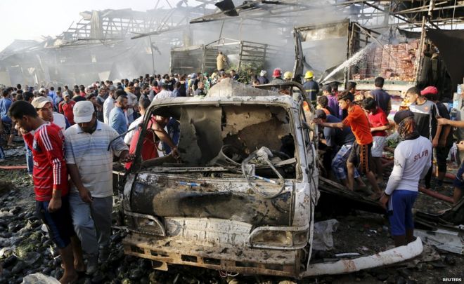  Civilian killed, 5 wounded in 2 Baghdad blasts