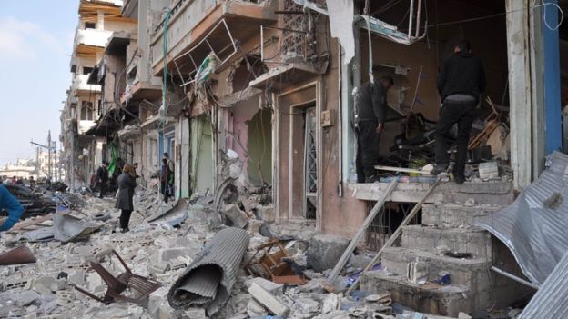  ISIS claimed serial bombings in Syria kill dozens