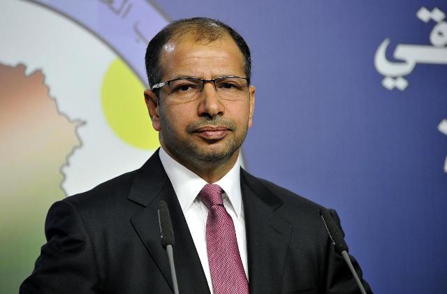 House Speaker Salim al-Jubouri. File photo.