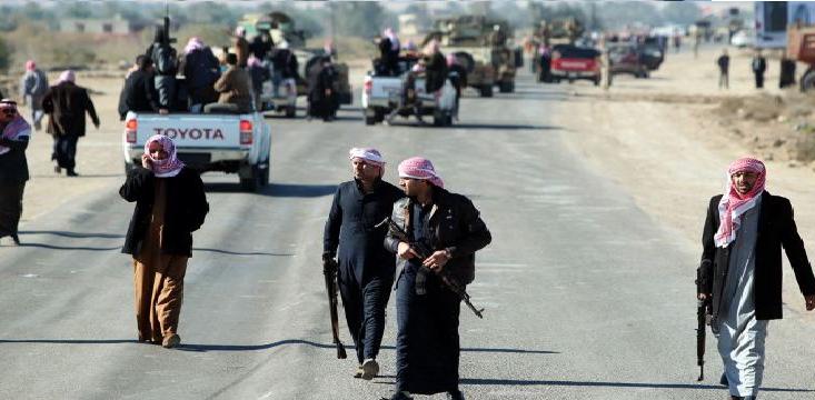  Sharqat tribal fighters attack ISIS checkpoint north of Tikrit, killing 5 elements