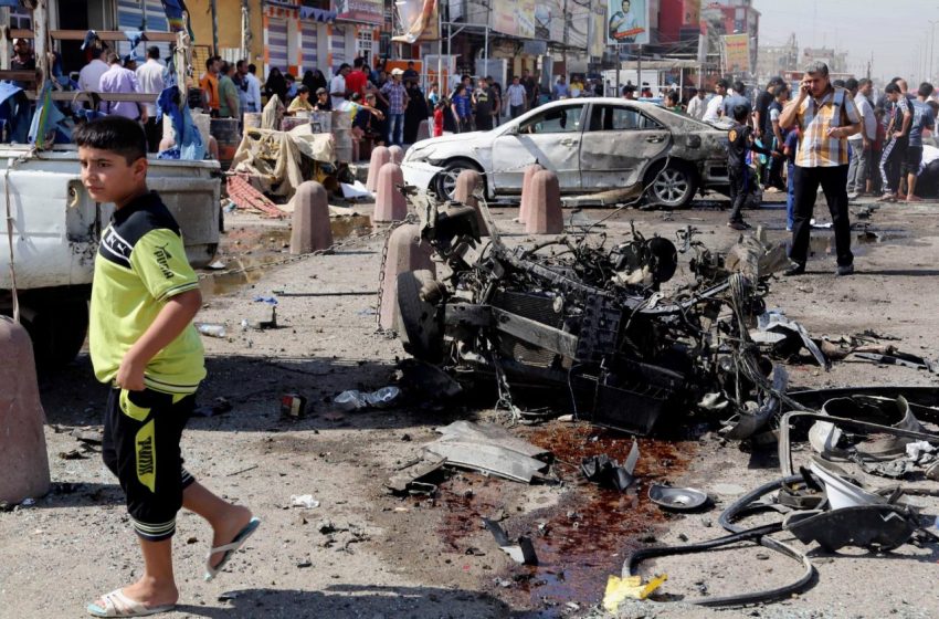  Bomb blast in Baghdad, eight casualties