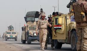  40 army vehicles cross Makhmour in preparation for Mosul liberation