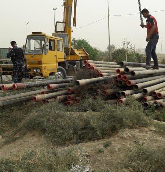  Iraqi oil ministry runs into huge, valuable stash of pipes in Mosul