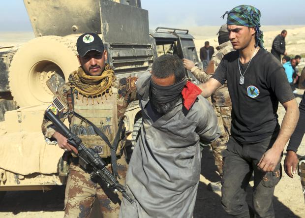  Iraqi security forces apprehend Islamic State terrorist in Mosul