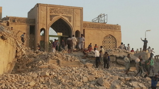  Tunnels under ancient Mosul mosque show Islamic State’s focus on loot