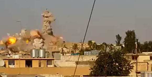  ISIS blows up Sufi shrine in al-Hawija southwest of Kirkuk