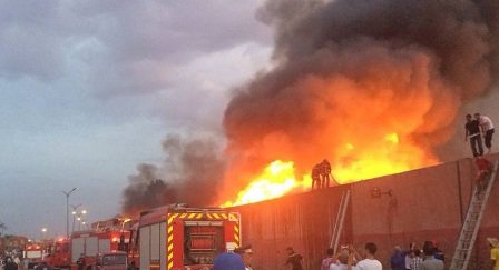  Fire breaks out in Za’faraniya area southeast of Baghdad