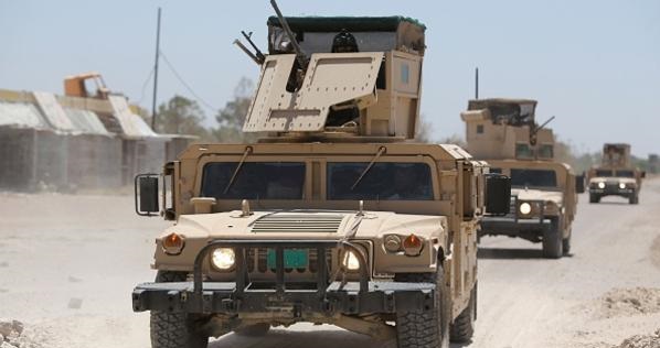  Army forces seize booby-trapped armored vehicle west of Ramadi