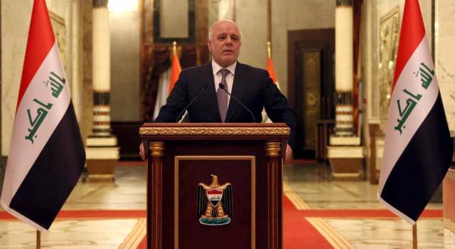  Abadi says will control border crossings, regions not reached since 2003