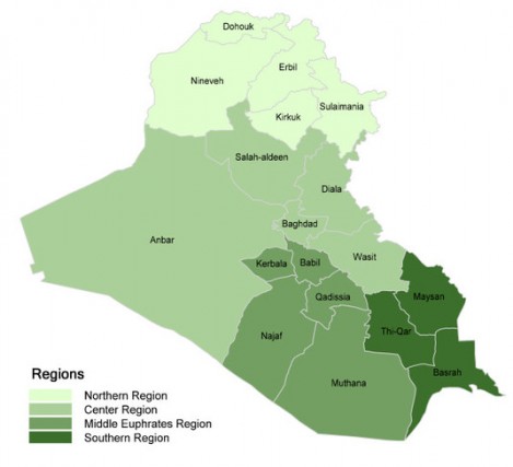  59% reject establishing new regions in Iraq