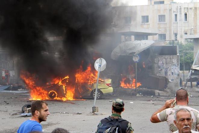  Five people wounded in bomb blast in central Baghdad