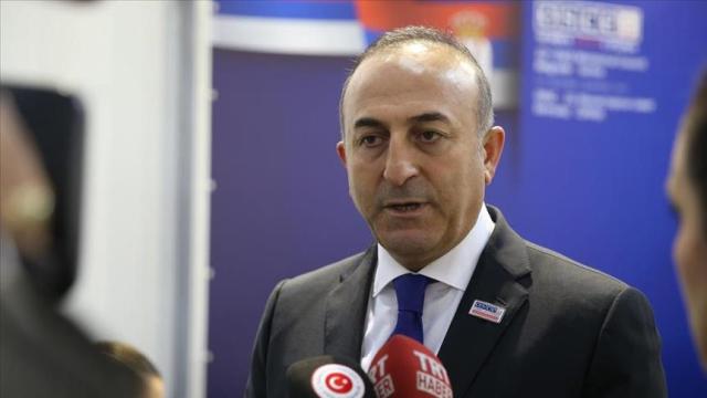 Turkish Foreign Minister Mevlut Cavusoglu