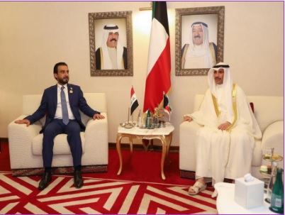  Iraqi, Kuwaiti parliament speakers discuss reconstruction, stability of Iraq