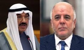 Abadi meets former Kuwaiti PM 