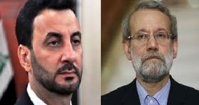 Abtan, Larijani discuss mutual relations. 