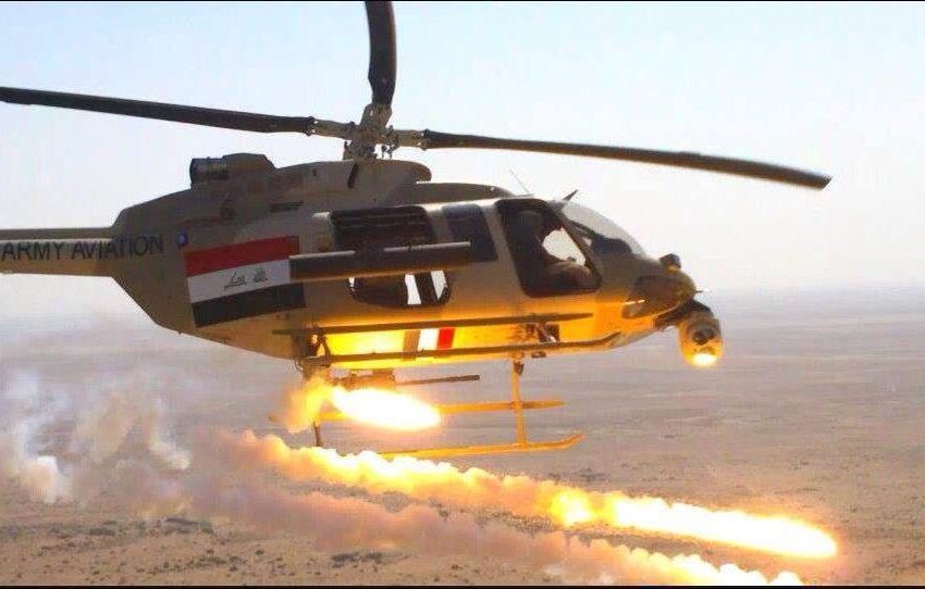  Iraqi military drops thousands of leaflets threatening Islamic State in Anbar