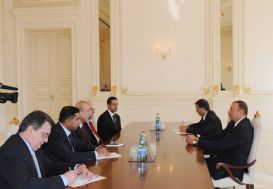  Aliyev, Shawis assure necessity of developing Mutual relations