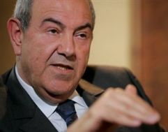  Allawi: Talabani suggests withdrawing confidence from Maliki