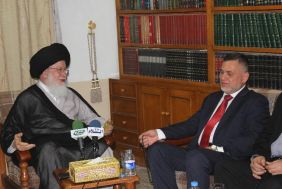  Araji, Sadr discuss political crises in Iraq