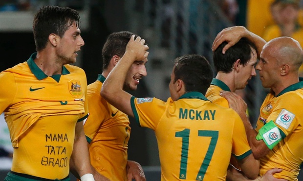 Australia roar into Asian Cup quarter-finals with emphatic win over Oman