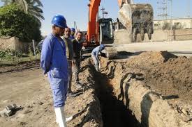 Baghdad mayorship implements sewage line project