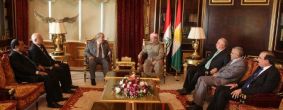 Barzani meets Allawi, Chalabi, Mutleg