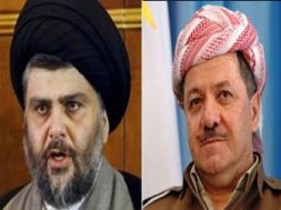 Barzani, Sadr call Iraqis to bring about change during next elections