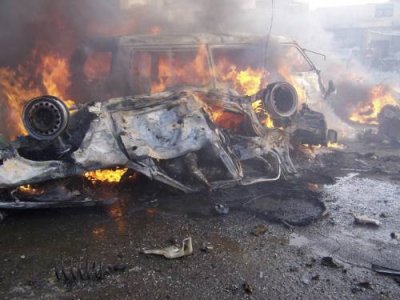  Booby-trapped vehicle explosion in central Tikrit leaves 13 casualties