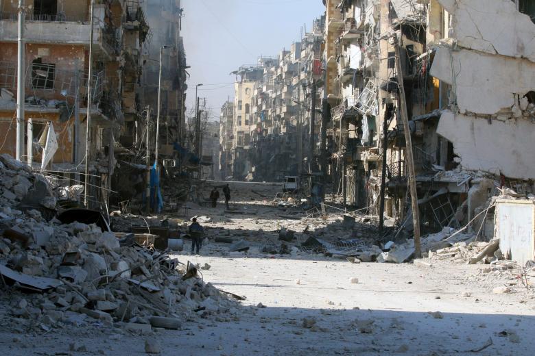  Rescue service say dozens killed in Aleppo attack