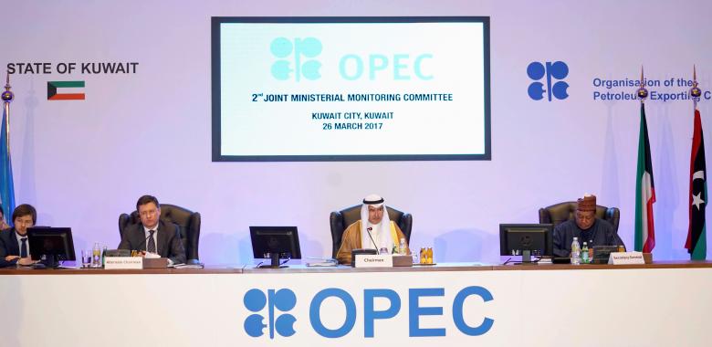  OPEC, non­-OPEC to look at extending oil-output cut by six months