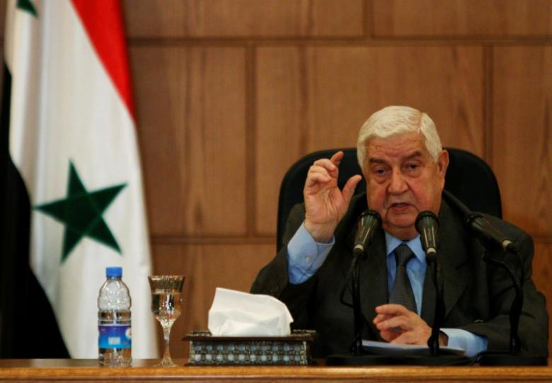  Syria’s al-Moualem says Kurdish fight vs Islamic State legitimate