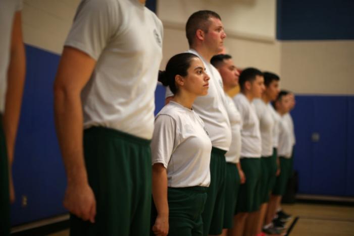  Iraqi migrant trains at U.S. border patrol academy