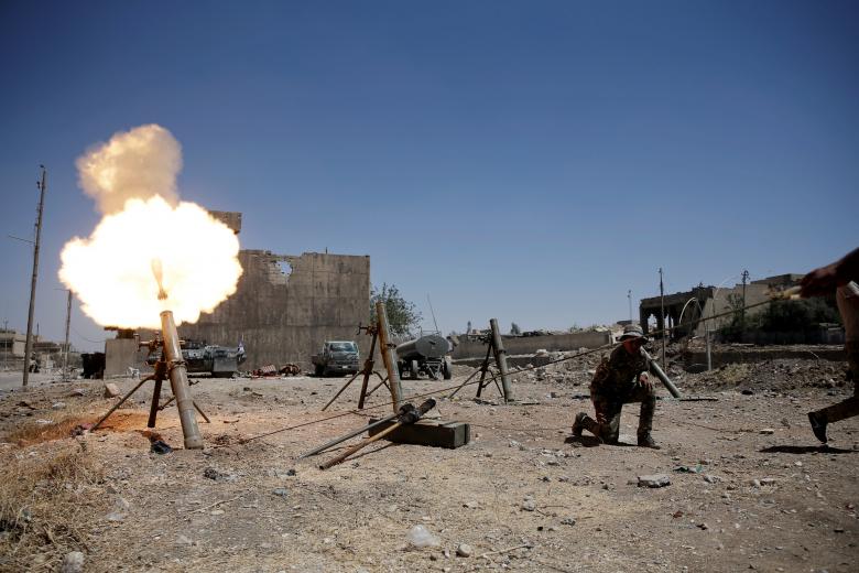  Islamic State fighters seal off Mosul mosque preparing for last stand