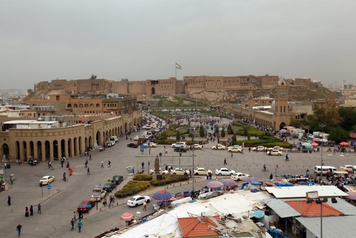  As war wrecks ancient Iraq, Erbil works to rebuild citadel