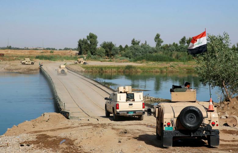  Troops liberate region, set up bridge to invade last IS bastion in Anbar